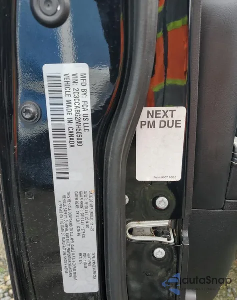 2021 Chrysler 300 S from USA, damaged, VIN 2C3CCABG2MH505080